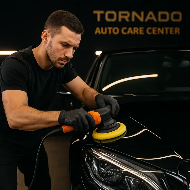 محل تلميع سيارات بجدة - تورنيدو للعناية بالسيارات