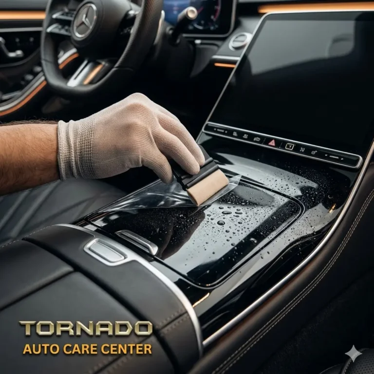 حماية داخلية للسيارة PPF: دليلك للحفاظ على فخامة مقصورة سيارتك بجدة