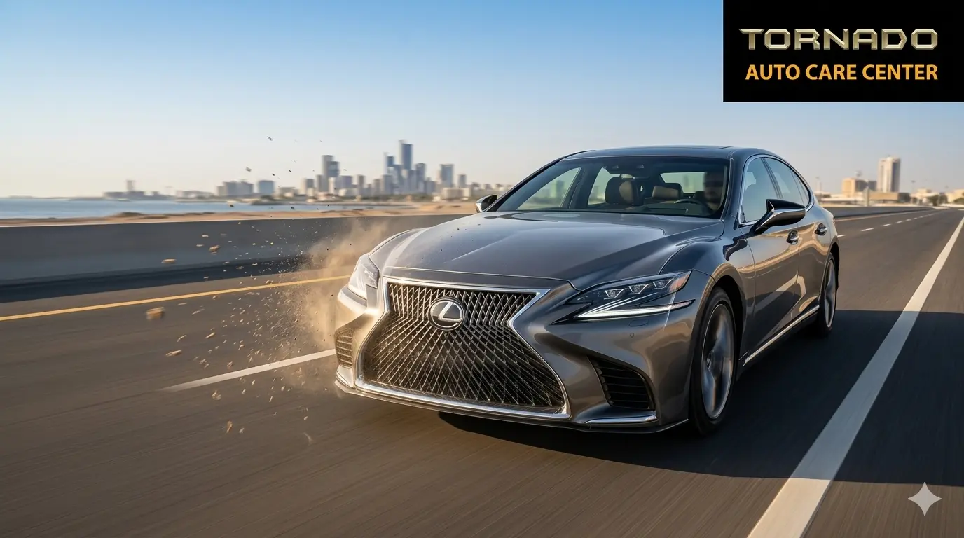 حماية واجهة السيارة من العج بجدة | احجز باقة تورنيدو الموفرة