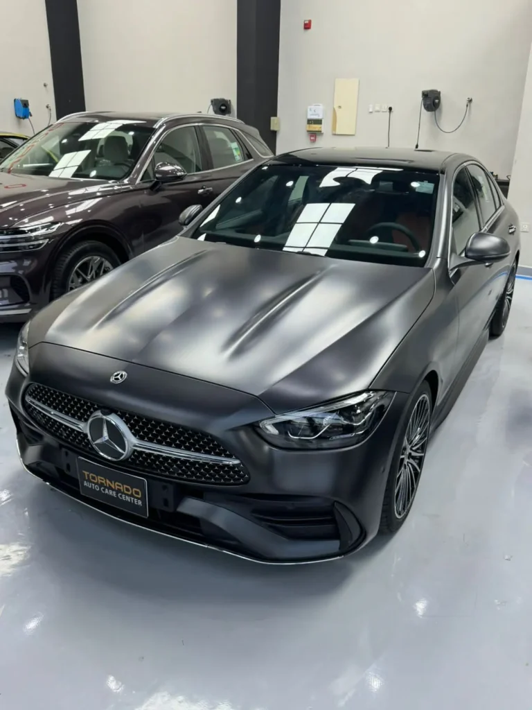 تركيب PPF مطفي بالمعالجة الذاتية في جدة